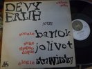 DEVY ERLIH   / BARTOK - JOLIVET - STRAVINSKY  / ADES