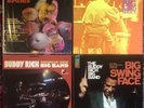 BUDDY RICH Four Original 50s/60s LPs -Capitol, Verve, Pacific Jazz - ALL TOP NM