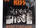 KISS Shout It Out Loud 45th Anniversary Edition Orange Color Vinyl 7