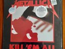 Metallica Kill Em All LP Vinyl Record + Inner Excellent Condition
