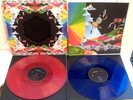 COLDPLAY A HEAD FULL OF DREAMS : RARE Pink And Blue Vinyl Double LP With Insert
