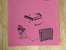 THE CURE - LIVE VINYL ALBUM LP (1981) - Pink Sleeve - White Label