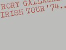 Rory Gallagher Irish Tour '74 Vinyl Record NM or M-/VG+