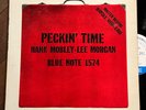 Hank Mobley Lee Morgan Peckin’ Time EX  1st DG W63 Blue Note lp 1574