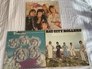 Bundle of 3 Bay City Rollers Vinyl Records - Dedication Album & More (E2) W#635