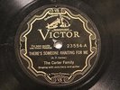 COUNTRY CARTER FAMILY There's Someone Awaiting For Me VICTOR 23554  V/VV+