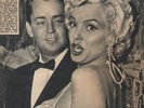 ITALIAN MAGAZINE- SETTIMO GIORNO 1954 BACK COVER MARILYN MONROE-ALAN LADD