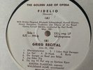FIDELIO EJS 390 THE GOLDEN AGE OF OPERA PRIVATE RARE #121