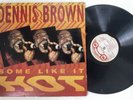 DENNIS BROWN Some Like It Hot  OBSERVER Rockers Roots Reggae LP HEAR