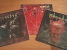 3x Morgoth Vinyl LP 1st / Cursed, Resurrection Absurd, The Eternal Fall / Sodom