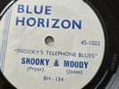 Snooky & Moody - Snooky & Moody's Boogie - EX 1966 Blue Horizon 45-1003