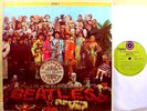 BEATLES - Sgt. Pepper's - '69 Canada lime green Capitol lbl VG+/EX vinyl LP