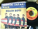 The Beach Boys    Surfin' Safari / 409   7inch 45rpm Single