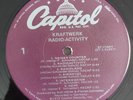 KRAFTWERK - Radio Activity - 1975 CAPITOL - USA 1st krautrock masters EX/EX+