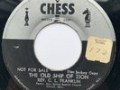 Rare 1956 Black Gospel REV. C.L. FRANKLIN Ship Of Zion CHESS Promo Aretha HEAR