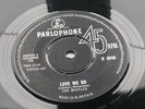 THE BEATLES  1963  LOVE ME DO   BLACK   PARLOPHONE  R 4949