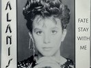 Alanis Morissette “Fate Stay With Me/Find The Right Man” 1987 Lamor 45RPM Canada