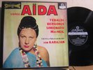 TAS FFSS BB LONDON OSA 1313 VERDI AIDA TEBALDI KARAJAN 1960 3LP NM