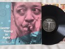 LESTER YOUNG In Paris OR VERVE RECORDS US 1960 DG MONO Kenny Clarke JAZZ BOP LP