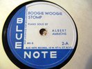 1939 Albert Ammons Jazz Piano BLUE NOTE RECORD 2 Boogie Woogie Blues / STOMP