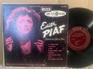 RARE Edith Piaf Chansons Des Cafes De Paris VG DECCA 10” ORIG