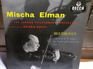 Decca LXT 5068 Mono Elman Solti Beethoven concerto in D minor orange/gold