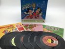 Mickey Mouse Disco Record Tote Box w/ 45's & Musical Read Along Books