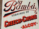Vintage Vinyl LP Cheech & Chong Big Bambu includes rolling paper