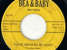 DAYLIGHTERS You're Breaking My Heart Bea & Baby Doo Wop R&B 45 HEAR