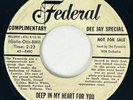 THE PYRAMIDS Deep In My Heart for You Federal Doo Wop R&B Promo 45 HEAR