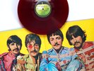 ORIGINAL 1967 RED VINYL THE BEATLES SGT PEPPERS LP APPLE JAPAN RARE