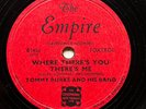TOMMY KINSMAN’S BAND  ’WHERE THERE’S YOU THERE'S ME’ ON SUPER RARE ‘EMPIRE’ 78