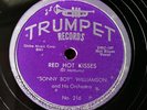 HARMONICA BLUES: SONNY BOY WILLIAMSON - ‘RED HOT KISSES’ TRUMPET 78 E+