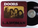 DOORS L.A. Woman ELEKTRA EKS-75011 LP die-cut embossed window cover u