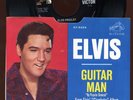 Rare Elvis Presley 45, P/S & Jukebox Title Strips - Guitar Man - RCA Victor