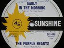 THE PURPLE HEARTS*EARLY IN THE MORNING+JUST A LITTLE BIT*RARE 1966OZ GARAGE 7