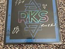 Rainbow Kitten Surprise SIGNED Self Titled S/T RKS Vinyl Blue Marble IN HAND