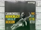CANNONBALL ADDERLEY W/ MILT JACKSON ‎-Things Are Getting Better- LP OJC-032