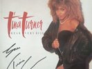 Tina Turner LP Original Autograph Break Every Rule 1986 EMI Rare Sammlerstück