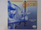Saxon Strong Arm Metal Carrere P-13080 Japan promo VINYL LP