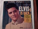 ELVIS IS BACK LIVING STEREO RCA VICTOR LSP 2231 TOP LOAD VINYL LP  ELVIS PRESLEY