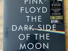 Pink Floyd Dark Side Of The Moon 50th UV PRINTED ART ON CLEAR VINYL 2LP OOP Rare