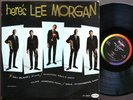 LEE MORGAN Here's Lee Morgan LP VEE JAY VJLP3007 MONO Art Blakey Clifford Jordan