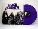 BLACK SABBATH LP Live Ontario Speedway California Jam 1974 Purple Color vinyl