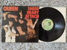 Queen - Sheer Heart Attack - EX/EX 1974 Hard Rock Elektra 7E-1026 Insert 1ST Pre