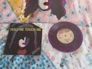 KISS PAUL STANLEY HOLD ME TOUCH ME  PURPLE  VINYL  7