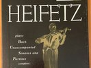 HEIFETZ  Bach Unaccompanied Sonatas & Partitas RCA RED SEAL BOX SET  Scarce NM