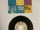 All The Time In The World -1969 Louis Armstrong Picture Sleeve-Mint