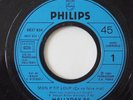 JOHNNY HALLYDAY - FRENCH SP 45T PHILIPS 6837 834 