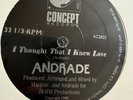Andrade I thought that I knew love 1990 San Diego boogie Funk soul 12